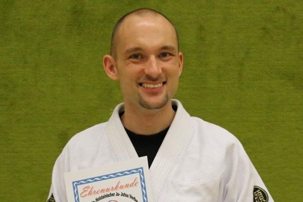 Philipp Wolf (Spartenleiter BJJ im TSV Neustadt).