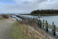 Der kleine Hafen in Lippe ist auch im Winter einen Ausflug wert, im Sommer entfaltet er seine ganze Schönheit.