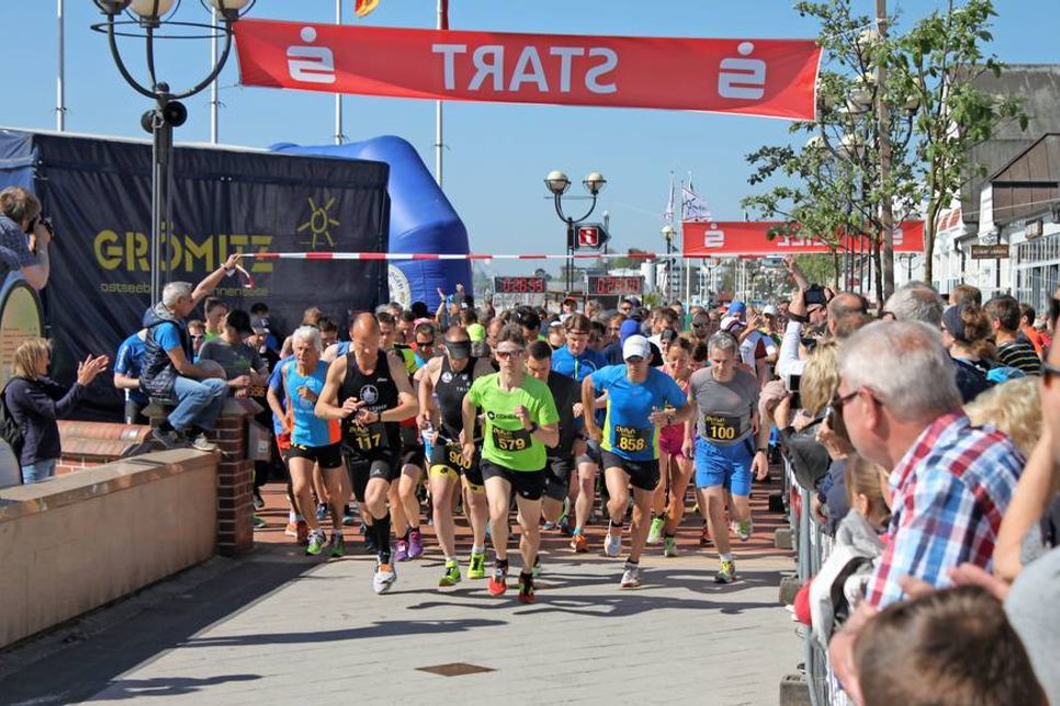 Der Startschuss zum Halbmarathon.