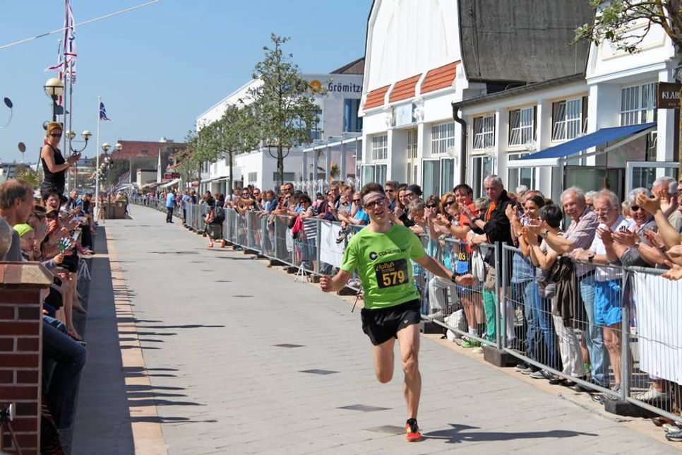 Mit gutem Vorsprung entschied Martin Rohde den Halbmarathon für sich.
