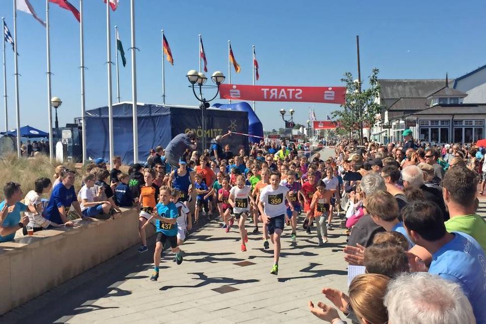 Viele Kinder waren zum Schülerlauf angetreten.