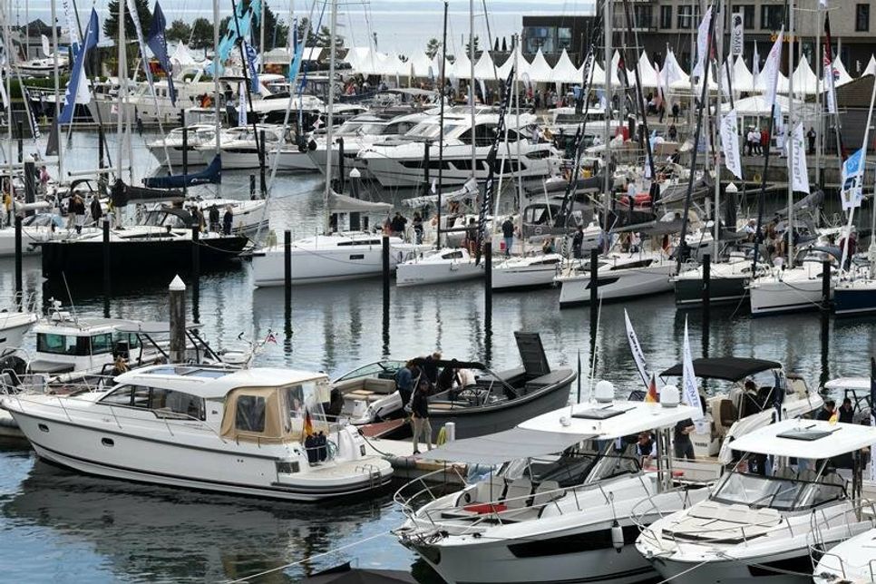 Das Yachtfestival ist der Treffpunkt für Yachtsport-Enthusiasten.