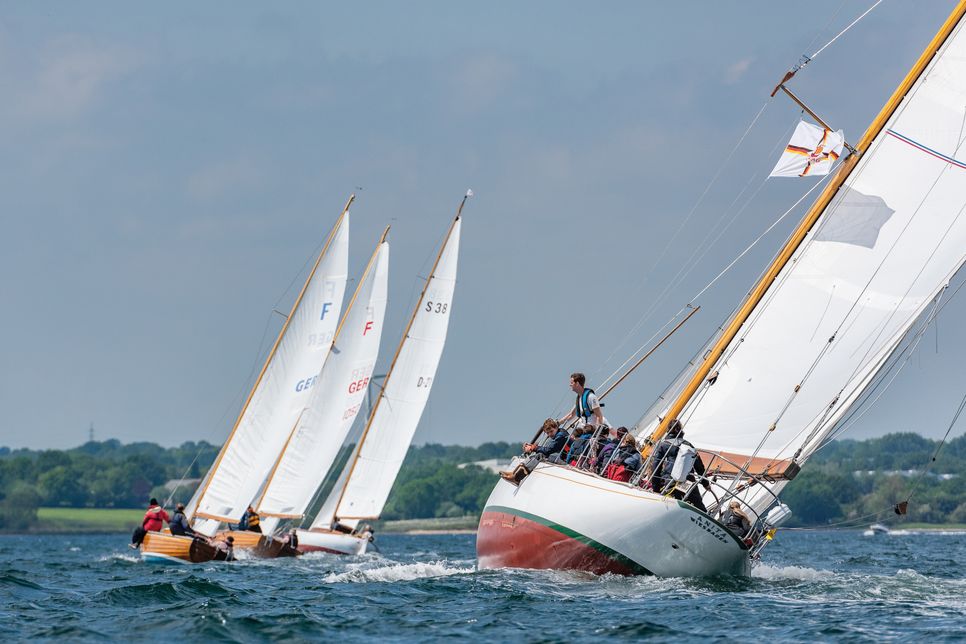 Die Max-Oertz-Regatta fasziniert mit zeitlos schönen Yachten.