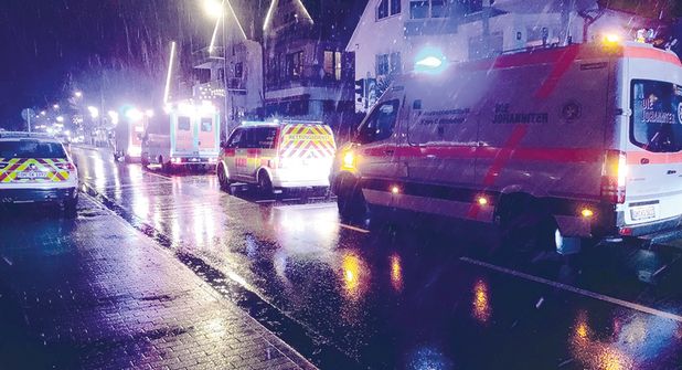 Zehn Verletzte in einem Restaurant in Niendorf/Ostsee