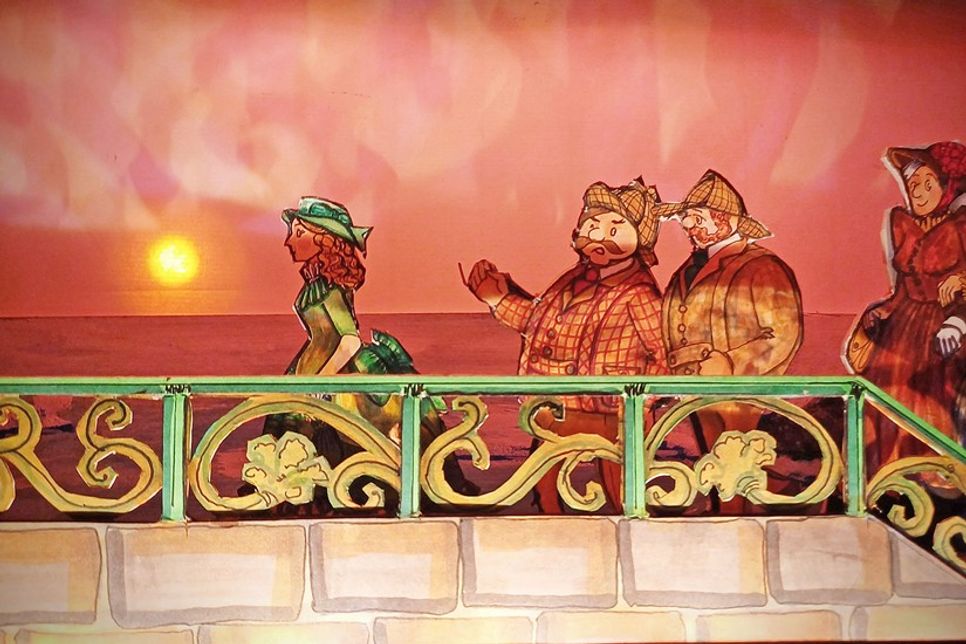 Helena macht sich auf den Weg, um einen legendären grünen Blitz zu sehen.