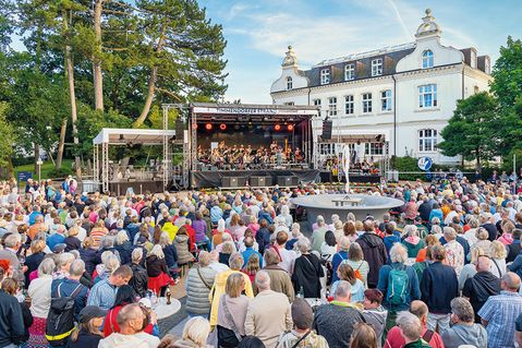 Konzert auf dem Timmendorfer Platz