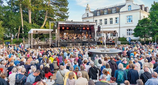 Konzert auf dem Timmendorfer Platz
