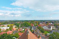 Höhepunkt der Kirchenführung war die Besteigung des Kirchenturms. Belohnt wird der Aufstieg über verwinkelte Treppen mit einem eindrucksvollen Blick.