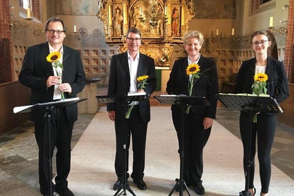 Acappella4you aus Neustadt singt ein Adventskonzert in der Hospitalkirche.