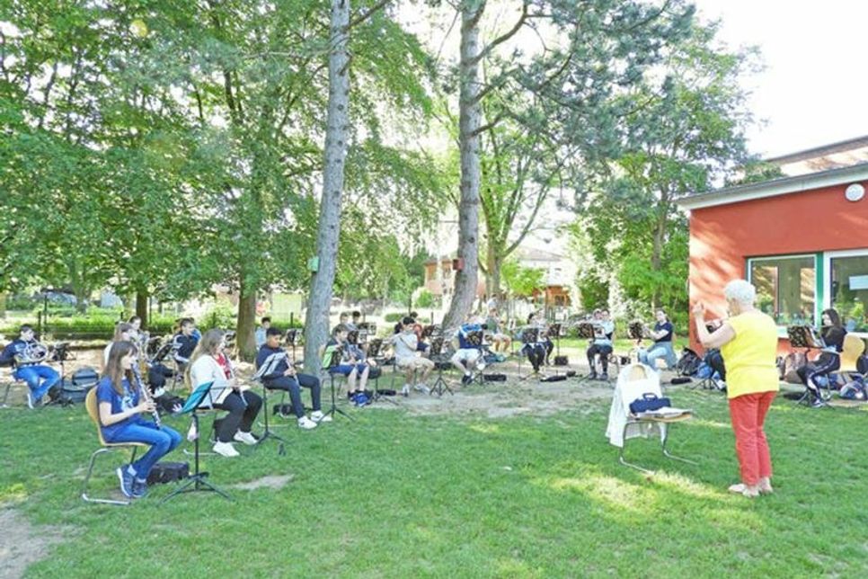 Das Sommerkonzert der Bläserklassen wird in diesem Jahr über Iserv zu erleben sein