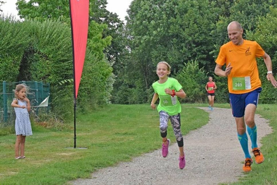 Der Spaß an der Bewegung stand an diesem speziellen Lauftag im Vordergrund