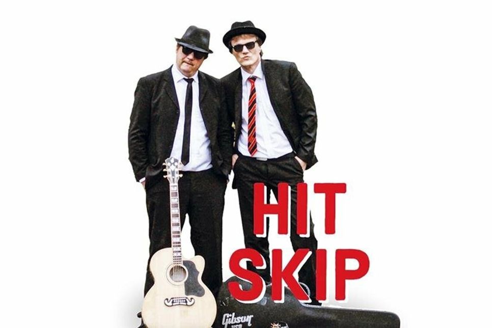 Das Duo Hit Skip sorgt für die richtige Live-Musik am Silvesterabend.