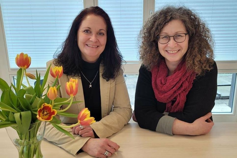 Verena Schnitzler (lks.) und Natalia von Levetzow.