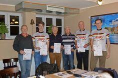 Die geehrten Radsportler des TSV Neustadt.