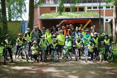 Knapp 50 Fahrradfahrer radelten mit.