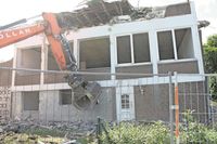 Die Bauteile werden schon beim Abriss sorgfältig getrennt.