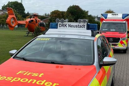 Die Sanitätsgruppe ist unter anderem zuständig für Sanitätsdienste und First Responder).