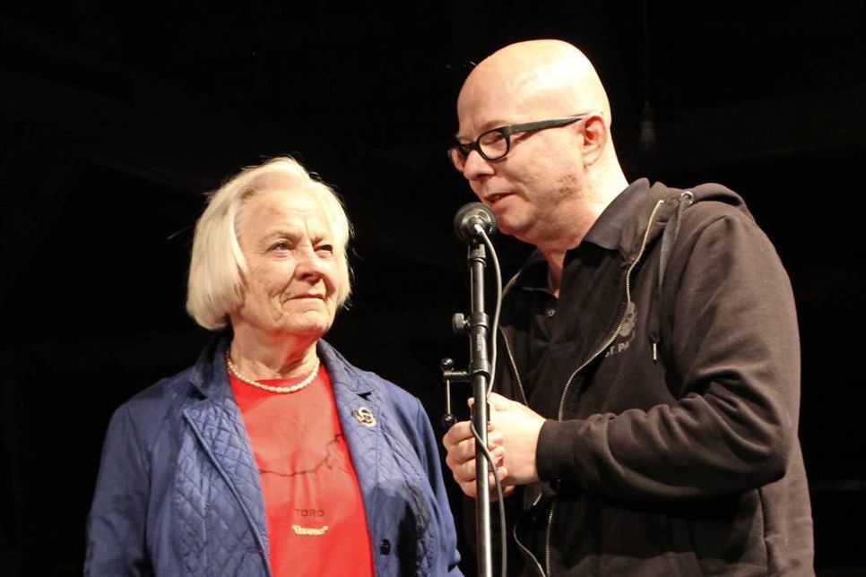 Karin Lieneweg und Oliver Rohrbeck.
