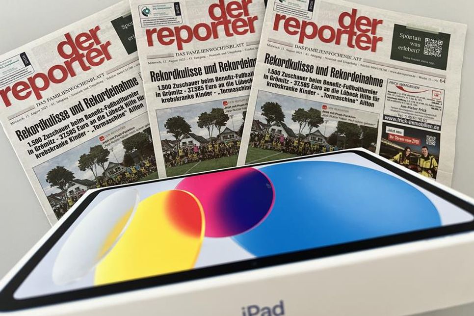 Der Gewinner kommt aus Niedersachsen und darf sich über das neue iPad freuen.