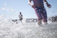 Am kommenden Samstag findet das traditionelle Anbaden in Travemünde statt.