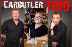 Jockel Lüdeke, Sunny P. und Georgie Carbutler kommen als „Georgie Carbutler Trio“ nach Kellenhusen.
