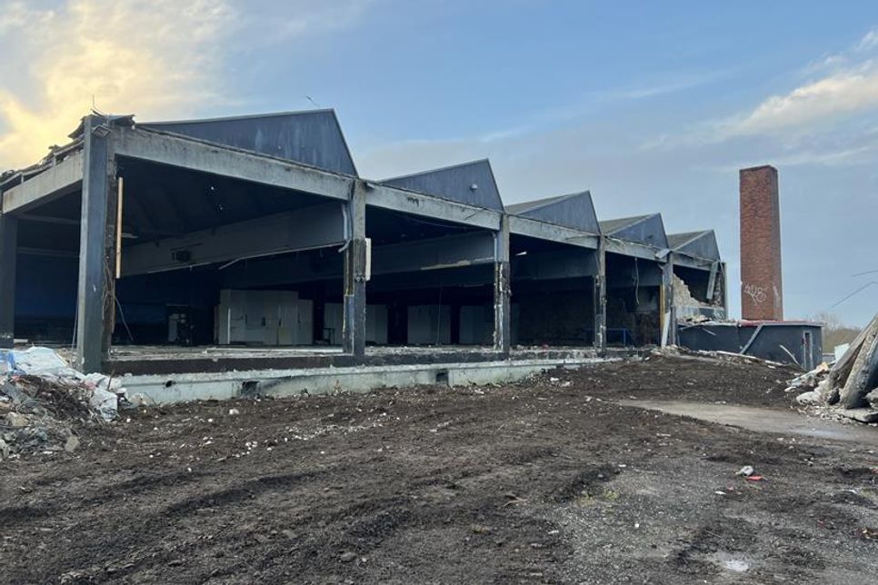 Februar: Das Ende einer Party-Ära: Ehemalige Großraumdisco Bambu wird abgerissen.