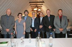 Thomas Martens, Melanie Levingstone, Marco Blaschke, Nicole Hopp, Christoph Mehrpahl, Jörg Guttau und Torsten Kühl (v. lks.).