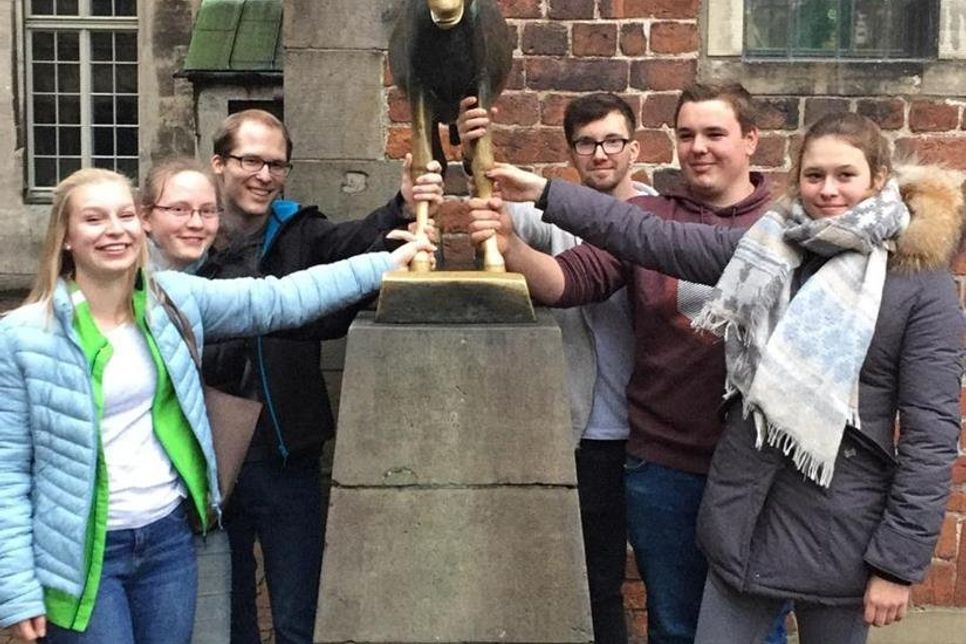 Leonie Werner, Tanja Zupke, Florian Jeger, Robin Jedtberg, Paul Venohr und Celina Dahm.