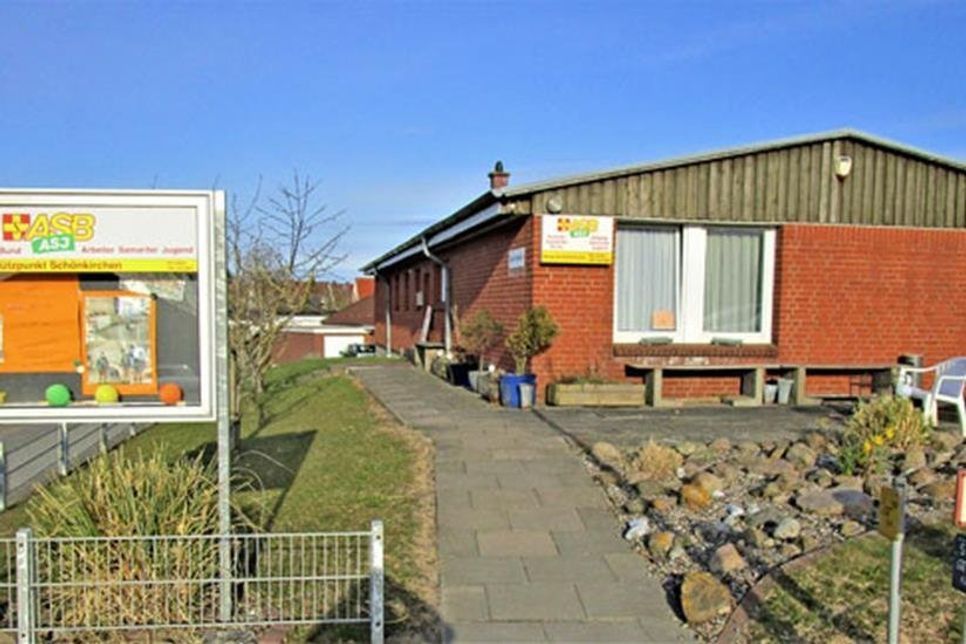 Der ASB – Stützpunkt in Schönkirchen.