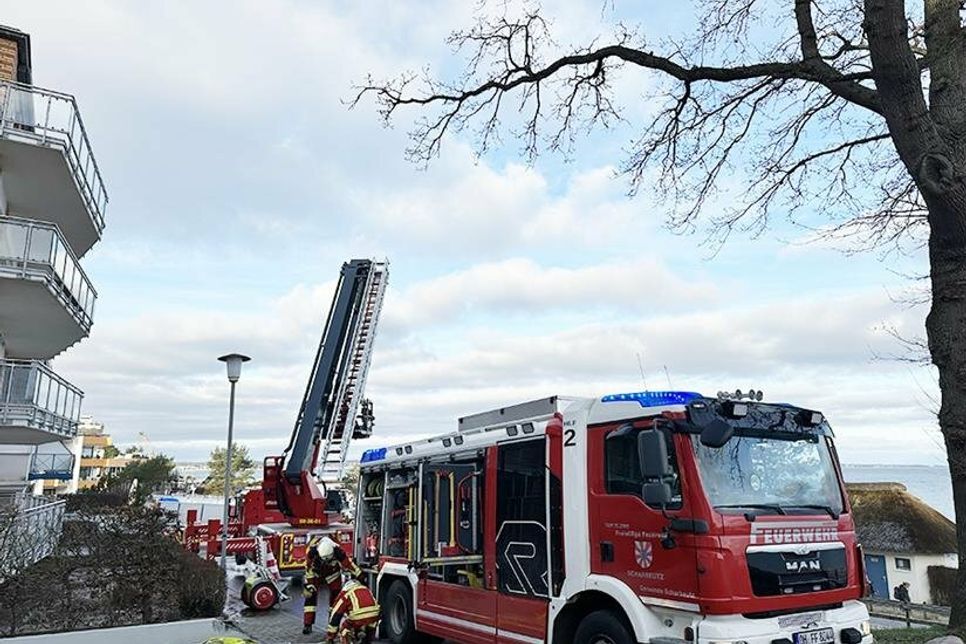 Am gestrigen Montag wurde die Feuerwehr zu einem Wohnungsbrand in Scharbeutz alarmiert.
