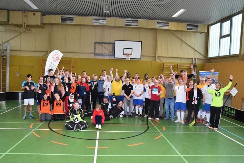 Das Freundschaftsturnier mit insgesamt sechs teilnehmenden Mannschaften bot eine gute Übung für die Special Olympics.