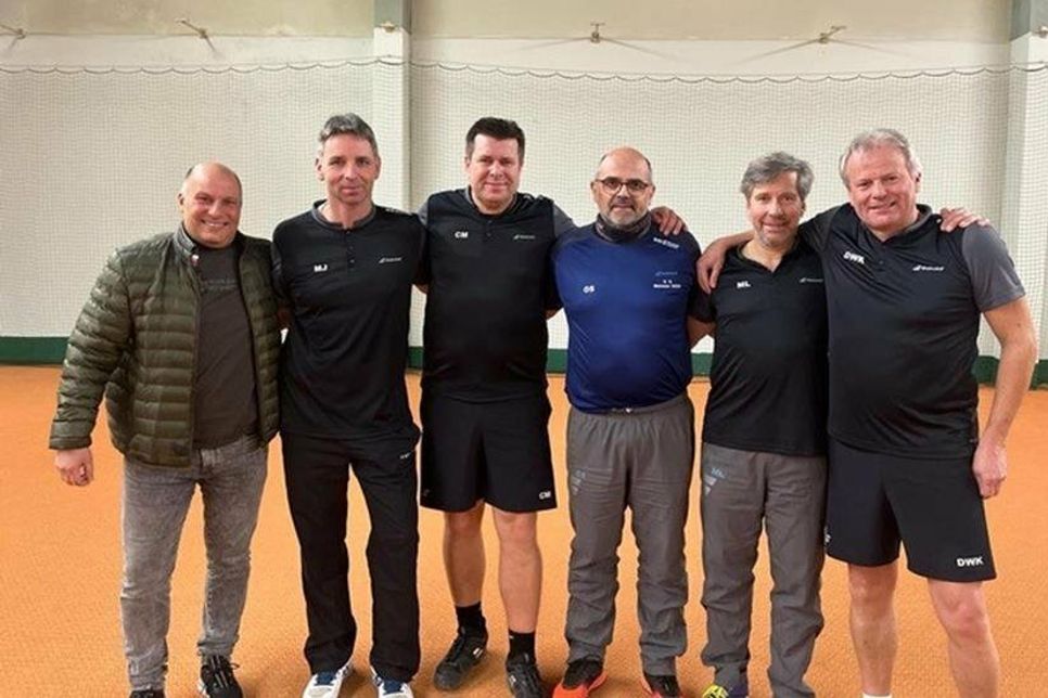 Wintersaison 2022/23: Florian Rathke, Markus Janner, Christian Müller, Oliver Scheerer, Matthias Landmann, Dirk Weber-Klüver.