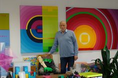 Siegfried Bausch in seinem Atelier in Groß Grönau.