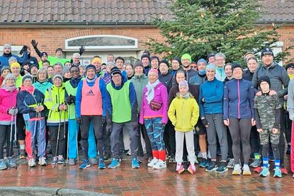 Die Teilnehmer hatten Spaß an der geselligen Sportveranstaltung.