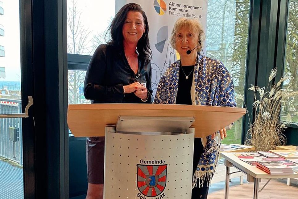 Bettina Schäfer (lks.) und Christiane Straube. (Foto: Frida Detjen-Draack)