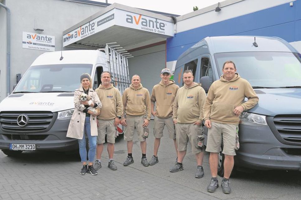 Ein starkes Team: Magdalena Markowska und Mariusz Winnicki mit Raffaele Heinrich, Seweryn Grochala, Nino Markmann und Sven Marbes (v. lks.)