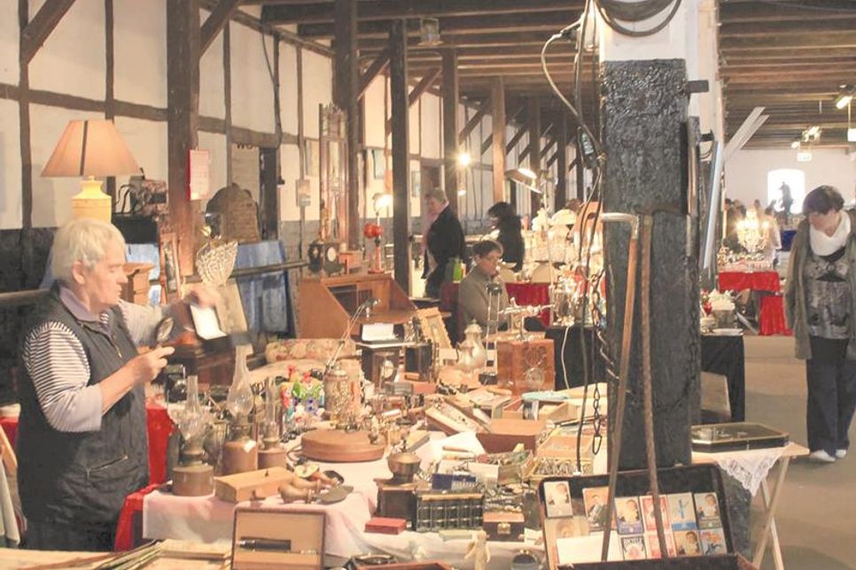 Auch in der historischen Kuhtorscheune gibt es besondere Fundstücke.