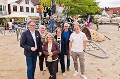 Attraktives Spielangebot direkt am Wasser: Neuer Wal-Spielplatz am Fährvorplatz offiziell eingeweiht