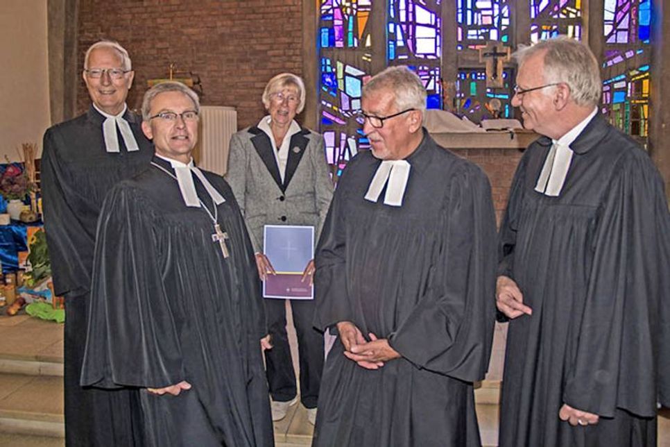 V. l.: Matthias von Ketelhodt, Thomas Lienau-Becker, Irene Lübke, Volker König, Eckart Dietrich. Foto hfr © Heiko Schulze