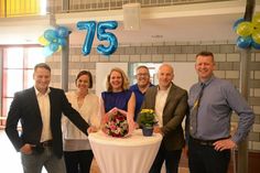 Der heutige Vorstand: 2. Vorsitzender Kristian Schramm, Beisitzerin Tanja Grote, Schriftführerin Swantje Scheil, Beisitzer Sascha Pretzel, Kassenwart Nicolas Fey und 1. Vorsitzender Stefan Hagen (v. lks.).