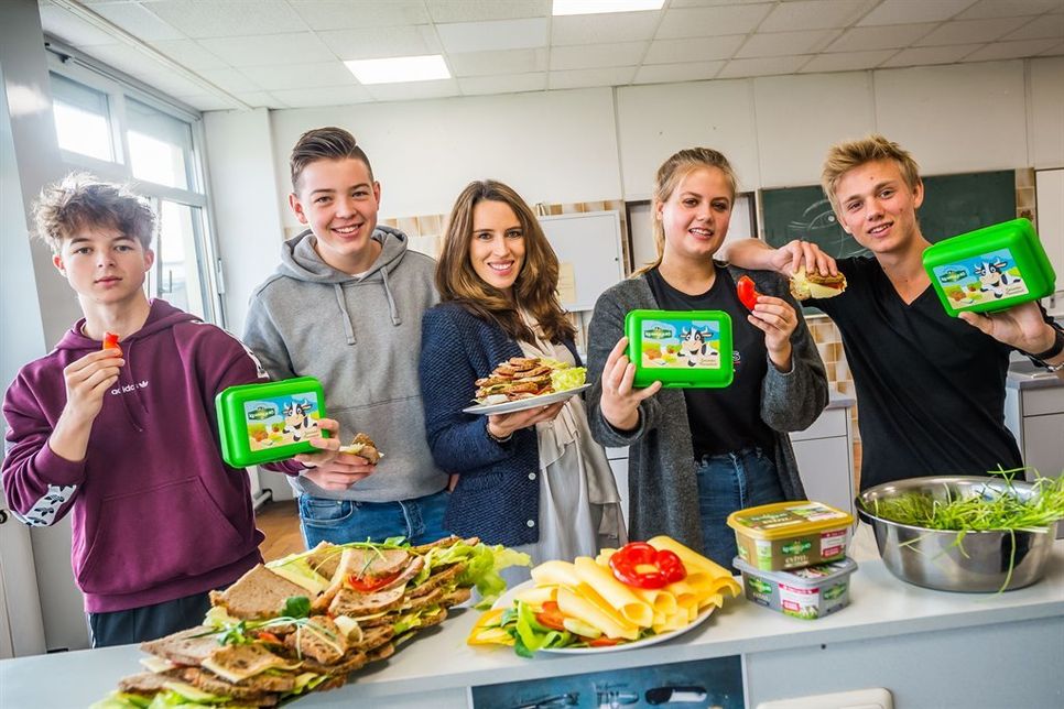 Magnus, Ben Jones, Anna Funck, Jassin und Lennart (© Olaf Malzahn Kerrygold Aktion).