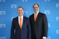 Die Vorstandsmitglieder Lars Nissen (lks.) und Stefan Frahm.
