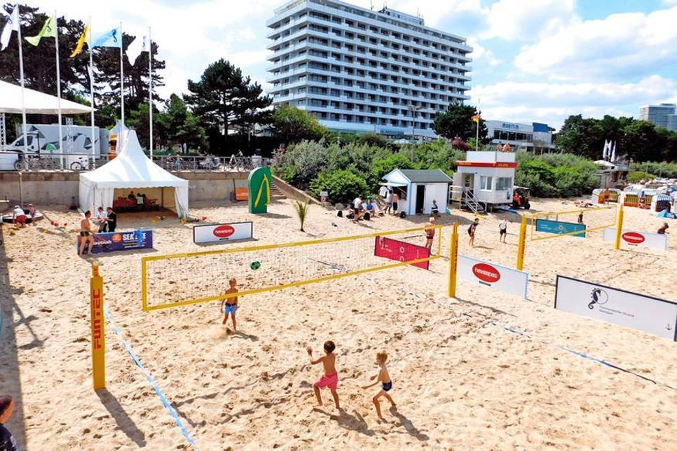 Ab sofort ist der Sportstrand in Timmendorfer Strand wieder geöffnet. (Foto: TSNT)