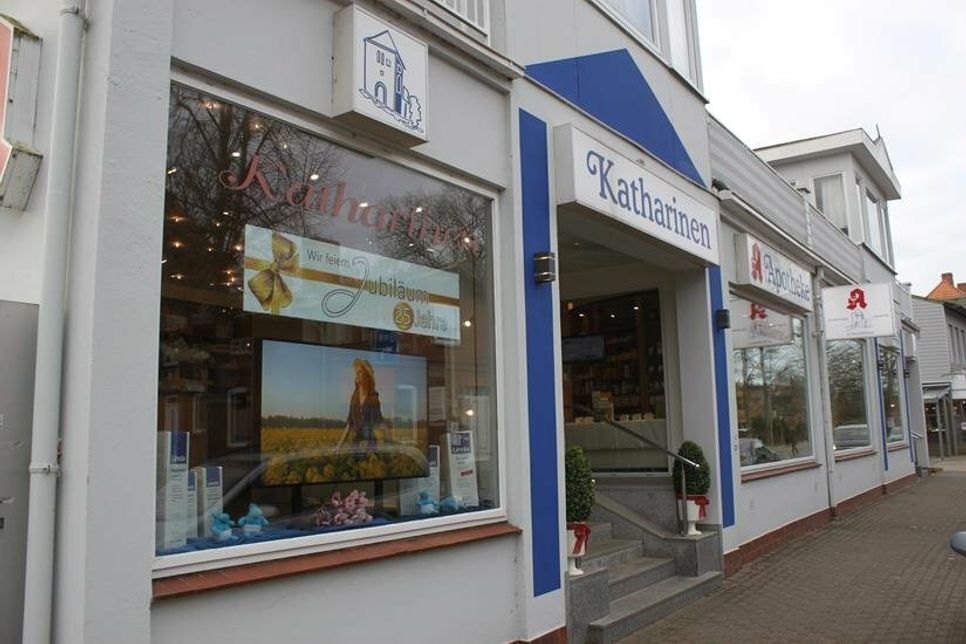 Die Katharinen Apotheke in Lensahn, Eutiner Straße 5.