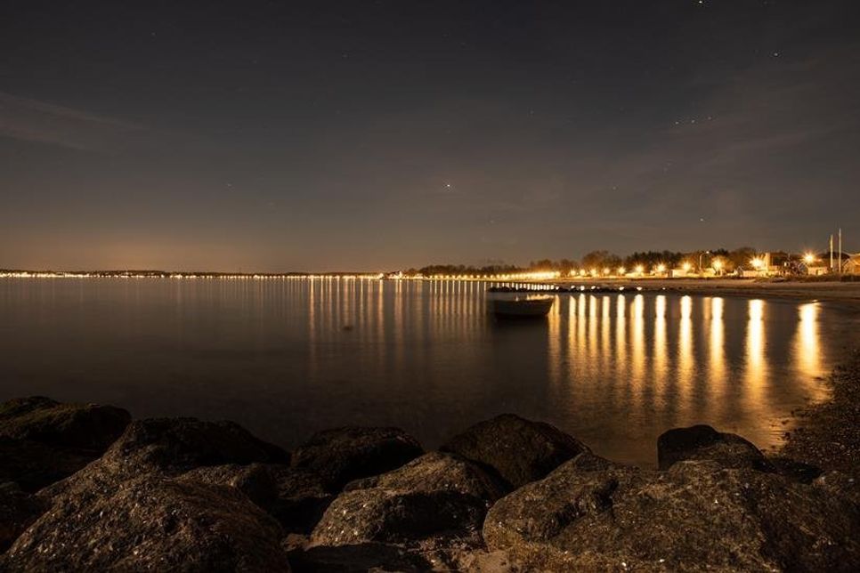 Die Bucht bei Sierksdorf.