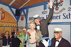 Das neue Königspaar der Plöner Schützengilde: Christiane und Claus-Henrick Estorff.