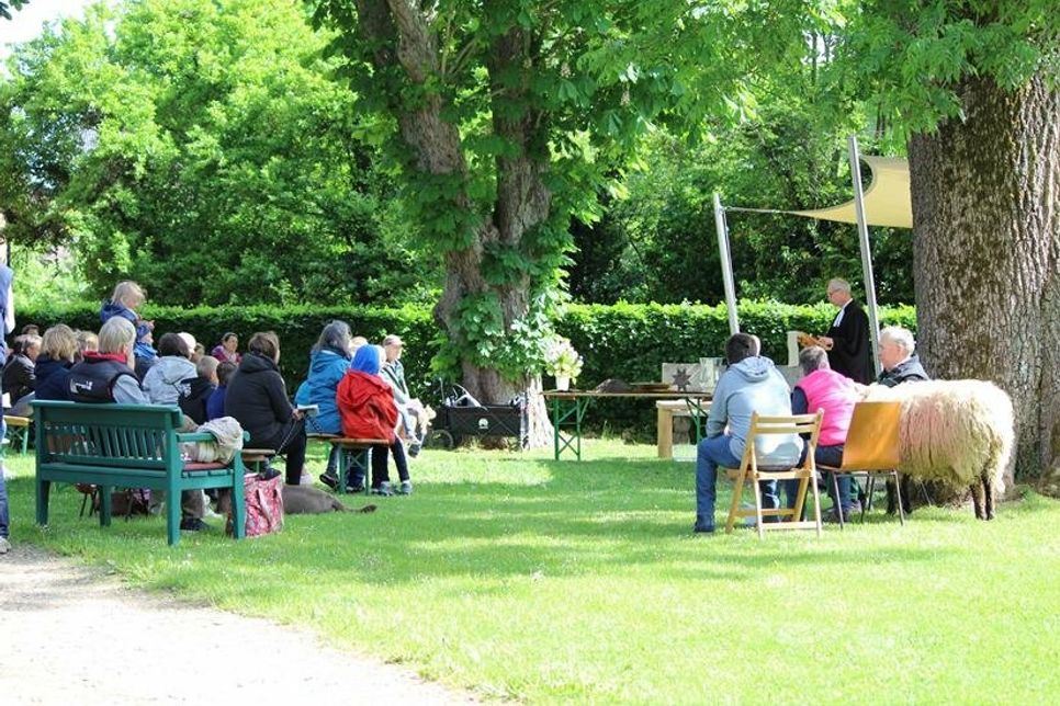 Haustiere aller Art sind beim Himmelfahrtsgottesdienst willkommen.