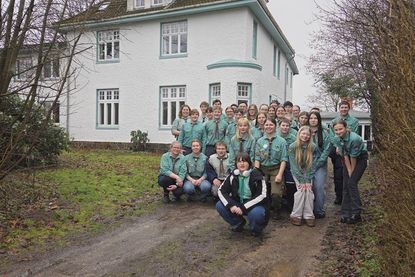 Gruppenbild der Füchse.