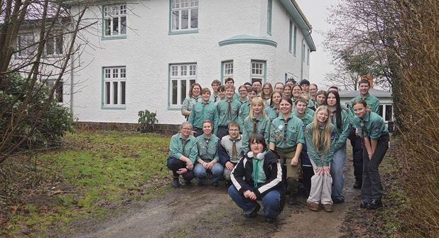 Gruppenbild der Füchse.