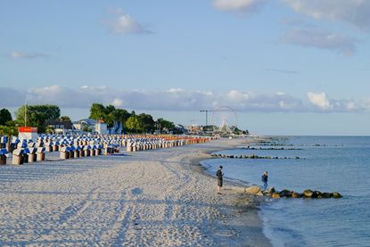 Der Strand von Grömitz begrüßt Jahr für Jahr zahlreiche Gäste.